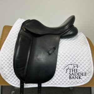 16 inch Ideal Suzannah Dressage Black Medium Wide