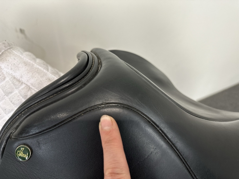 16 inch Ideal Suzannah Dressage Black Medium Wide - Image 6