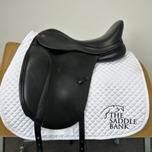 16.5 inch Kent and Masters S-Series Low Profile Dressage Moveable Block LDM Black Adjustable