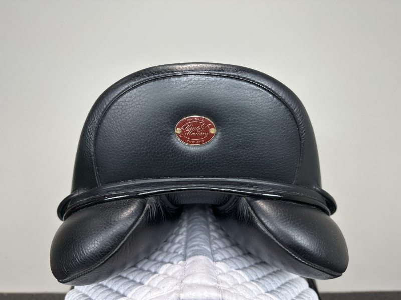 17 inch Kent and Masters Competition Series Monoflap Dressage Black Adjustable - Image 3