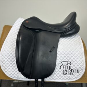 17 inch Kent and Masters S-Series High Wither Dressage Moveable Block HDM Black Adjustable