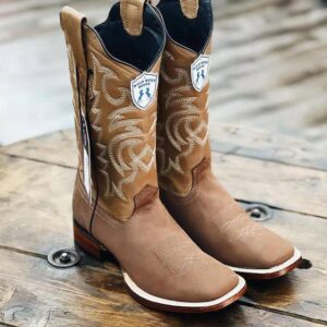 Heritage Square Toe Western Cowboy Boots