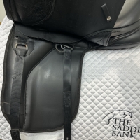 17 inch Thorowgood T8 Dressage with Surface Mounted Block MDS Black Adjustable - Image 2