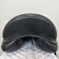 16 inch Equipe Emporio Monoflap Dressage Black Medium - Image 8