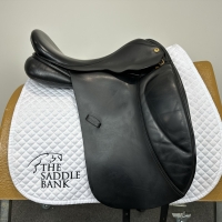 17.5 inch Exselle Dressage Black Medium Wide - Image 6