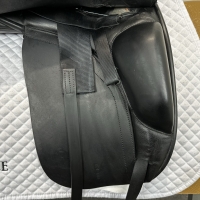 17.5 inch Exselle Dressage Black Medium Wide - Image 7